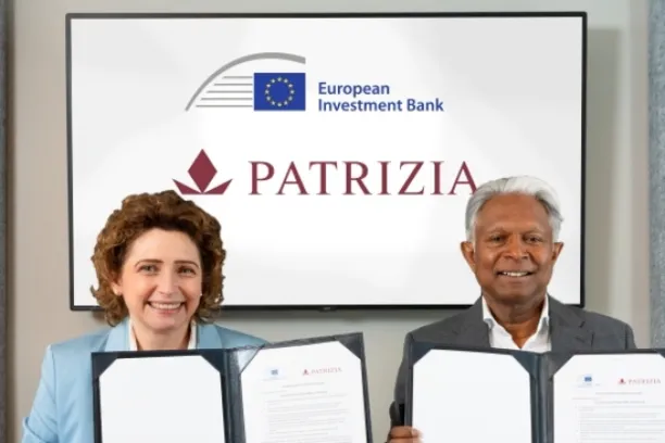 Nicola Beer, EIB, und Asoka Wöhrmann, Patrizia