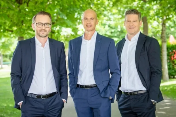 Gründer und Geschäftsführer der Convex Experts GmbH Paul Hoffmann, Nils Lesser, Bernhard Birawe, v.l.n.r.