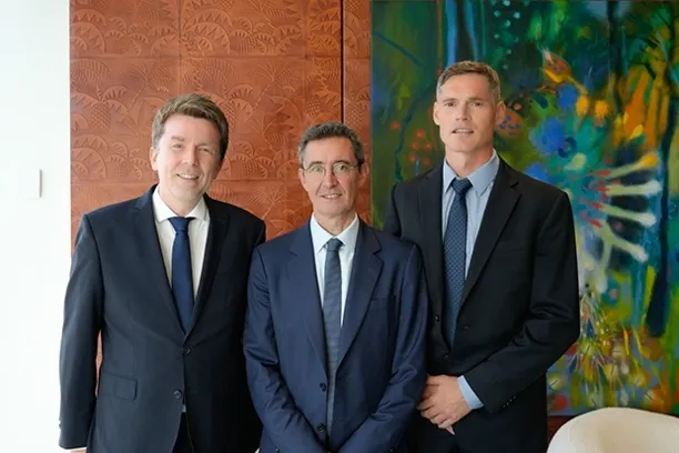 Das neue Quant-Team von Edmond de Rothschild AM (v.l.n.r.): Xavier Marconnet, Bruno Taillardat und Frédéric Girod