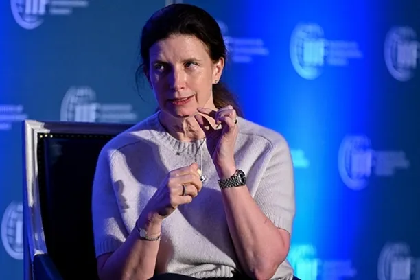 Bettina Orlopp, Commerzbank, kämpft um die Unabhängigkeit ihres 1870 gegründeten Traditionshauses. 