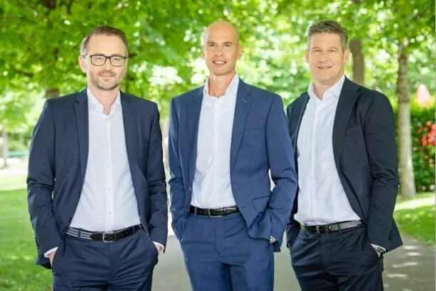 Gründer und Geschäftsführer der Convex Experts GmbH: Paul Hoffmann, Nils Lesser, Bernhard Birawe (v.l.n.r.)
 