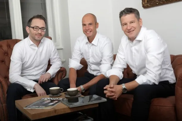 Das Convex-Führungsteam bei der Arbeit (v.l.n.r.): Mag. Paul Hoffmann, Dipl.Bw. Nils Lesser und MMag. Bernhard Birawe