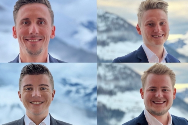Alexander Bollinger, Jonas Becker, Janis Schäfer, Jonas Klose